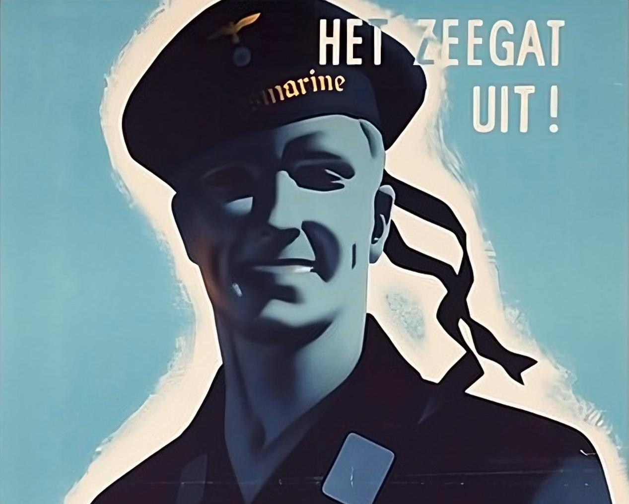 Oud-marinier en werviaan in de Kriegsmarine